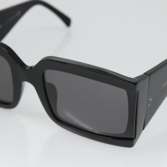 CELINE Sunglasses Plastic Black Auth bs28299