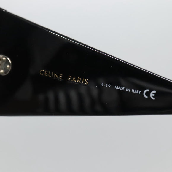 CELINE Sunglasses Plastic Black Auth bs28299