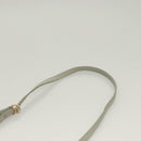 BALENCIAGA Hand Bag Leather 2way Gray Gold Auth bs28318-14