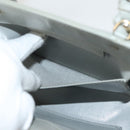 BALENCIAGA Hand Bag Leather 2way Gray Gold Auth bs28318-23