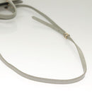 BALENCIAGA Hand Bag Leather 2way Gray Gold Auth bs28318-9