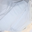 BURBERRY Blue Label Tote Bag Canvas Beige Silver Auth bs28326-11