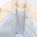 BURBERRY Blue Label Tote Bag Canvas Beige Silver Auth bs28326-19