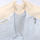 BURBERRY Blue Label Tote Bag Canvas Beige Silver Auth bs28326-20