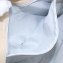 BURBERRY Blue Label Tote Bag Canvas Beige Silver Auth bs28326-21