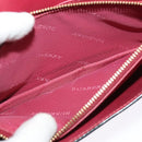 BURBERRY Chain Wallet Leather Pink Gold Auth bs28328-12