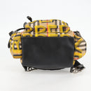 BURBERRY Nova Check Backpack Canvas Beige Silver Auth bs28329M-5