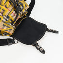 BURBERRY Nova Check Backpack Canvas Beige Silver Auth bs28329M-21