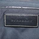 BURBERRY Nova Check Backpack Canvas Beige Silver Auth bs28329M-22