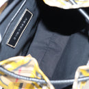 BURBERRY Nova Check Backpack Canvas Beige Silver Auth bs28329M-11