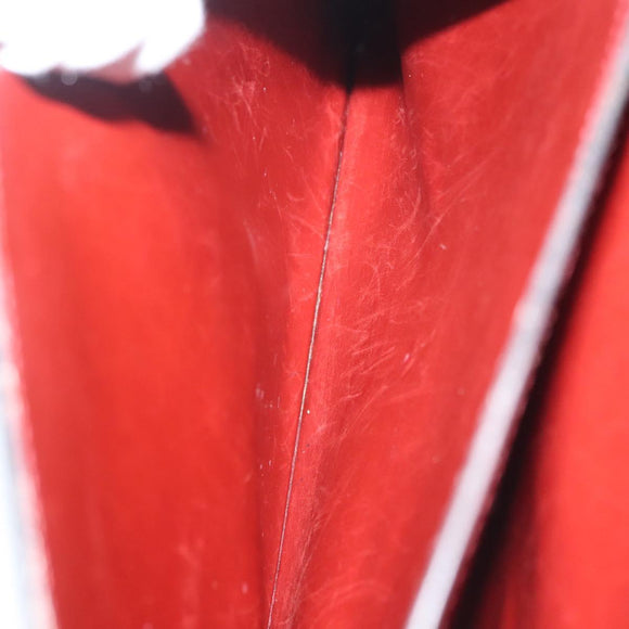 HERMES Sac Adepeche 40 Hand Bag Leather Bordeaux Gold Auth bs28333