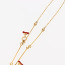 BALENCIAGA Necklace Metal Gold Auth bs28337-12