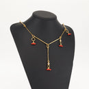 BALENCIAGA Necklace Metal Gold Auth bs28337-15