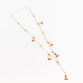 BALENCIAGA Necklace Metal Gold Auth bs28337 - 0