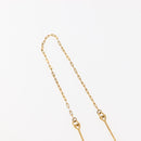 BALENCIAGA Necklace Metal Gold Auth bs28337-7