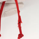 PRADA Pouch Nylon 2Set Red Black Auth bs28341-14