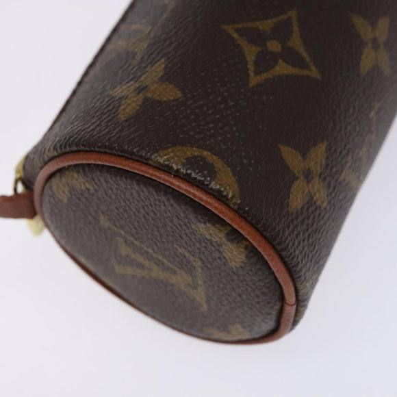LOUIS VUITTON Monogram Papillon Pouch LV Auth bs28346