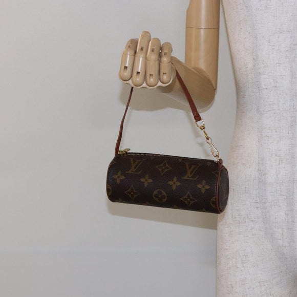 LOUIS VUITTON Monogram Papillon Pouch LV Auth bs28346