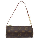 LOUIS VUITTON Monogram Papillon Pouch LV Auth bs28346-13