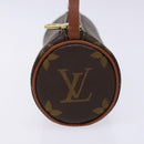 LOUIS VUITTON Monogram Papillon Pouch LV Auth bs28346-4