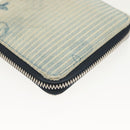 LOUIS VUITTON Monogram Watercolor Zippy Compact Wallet Blue M80461 Auth bs28348-16