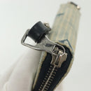 LOUIS VUITTON Monogram Watercolor Zippy Compact Wallet Blue M80461 Auth bs28348-11