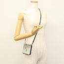 LOUIS VUITTON Monogram Watercolor Zippy Compact Wallet Blue M80461 Auth bs28348-18