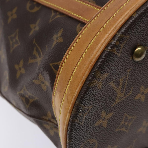 LOUIS VUITTON Monogram Bucket GM Shoulder Bag M42236 LV Auth bs28351