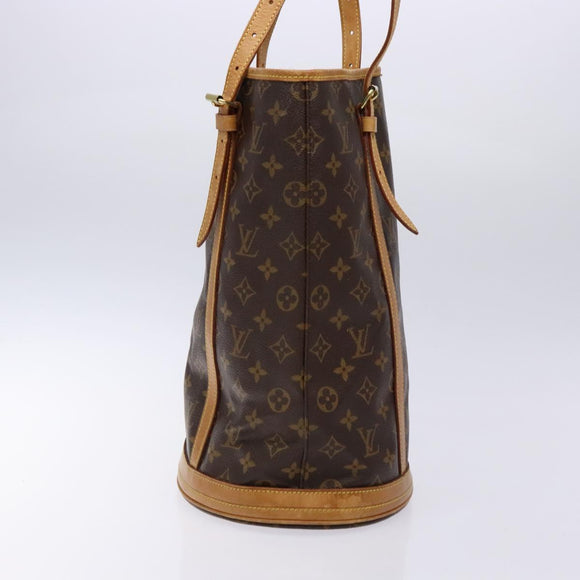 LOUIS VUITTON Monogram Bucket GM Shoulder Bag M42236 LV Auth bs28351