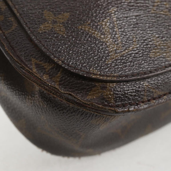 LOUIS VUITTON Monogram Saint Cloud GM Shoulder Bag M51242 LV Auth bs28360