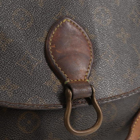 LOUIS VUITTON Monogram Saint Cloud GM Shoulder Bag M51242 LV Auth bs28360