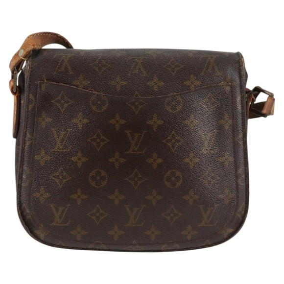 LOUIS VUITTON Monogram Saint Cloud GM Shoulder Bag M51242 LV Auth bs28360