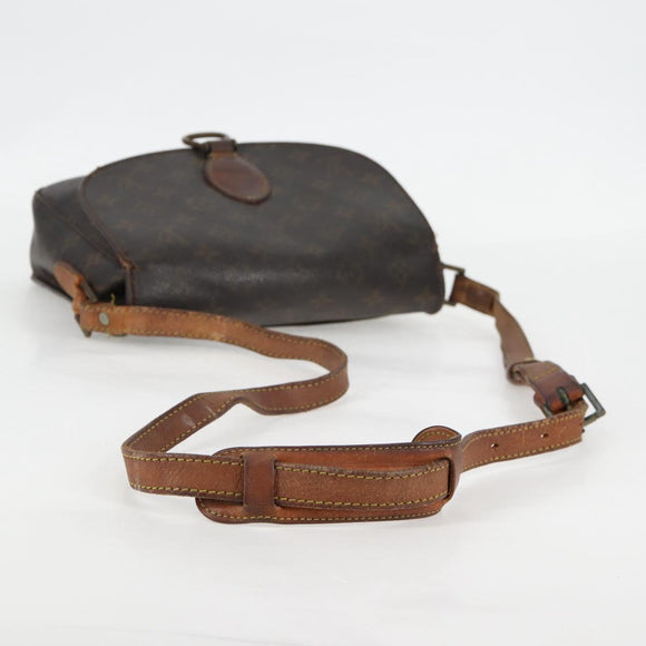 LOUIS VUITTON Monogram Saint Cloud GM Shoulder Bag M51242 LV Auth bs28360