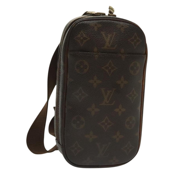LOUIS VUITTON Monogram Pochette Gange Shoulder Bag M51870 LV Auth bs28361
