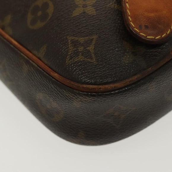 LOUIS VUITTON Monogram Pochette Gange Shoulder Bag M51870 LV Auth bs28361