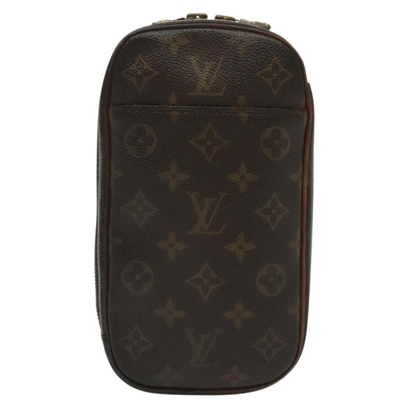 LOUIS VUITTON Monogram Pochette Gange Shoulder Bag M51870 LV Auth bs28361