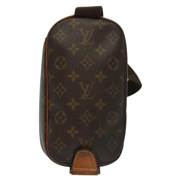 LOUIS VUITTON Monogram Pochette Gange Shoulder Bag M51870 LV Auth bs28361