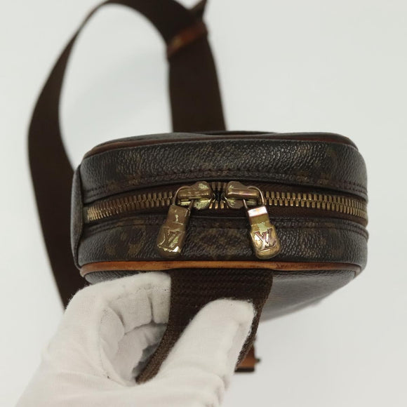 LOUIS VUITTON Monogram Pochette Gange Shoulder Bag M51870 LV Auth bs28361