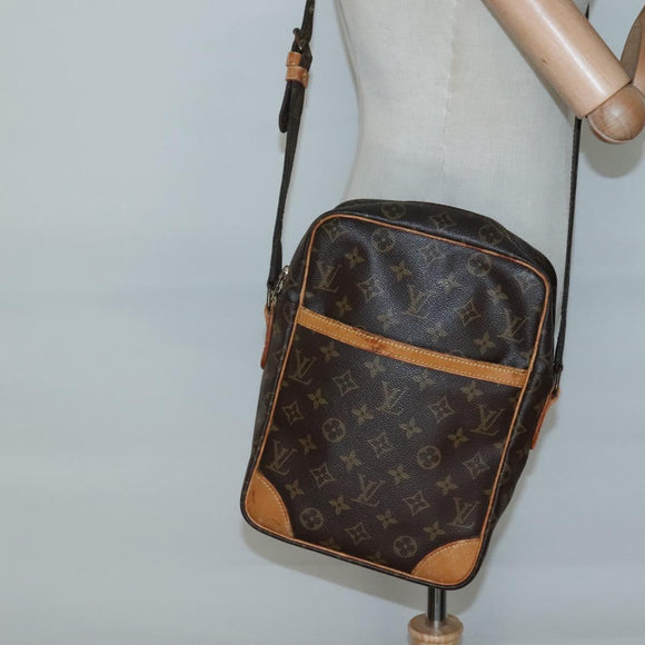 LOUIS VUITTON Monogram Danube MM Shoulder Bag M45264 LV Auth bs28367