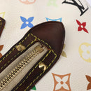 LOUIS VUITTON Monogram Multicolor Alma Hand Bag White M92647 LV Auth bs28368-10