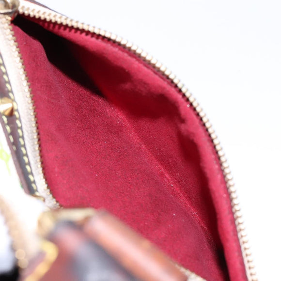 LOUIS VUITTON Monogram Multicolor Alma Hand Bag White M92647 LV Auth bs28368