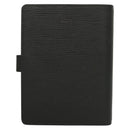 LOUIS VUITTON Epi Agenda MM Day Planner Cover Black R20042 LV Auth bs28377-2