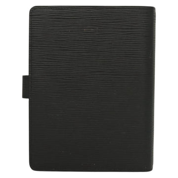 LOUIS VUITTON Epi Agenda MM Day Planner Cover Black R20042 LV Auth bs28377 - 0