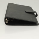 LOUIS VUITTON Epi Agenda MM Day Planner Cover Black R20042 LV Auth bs28377-6