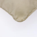 PRADA Shoulder Bag Nylon Beige Auth bs28381-15