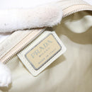 PRADA Shoulder Bag Nylon Beige Auth bs28381-19