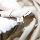 PRADA Shoulder Bag Nylon Beige Auth bs28381-12