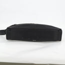 PRADA Hand Bag Nylon Leather 2way Black Silver Auth bs28384-7