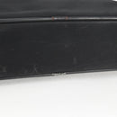 PRADA Hand Bag Nylon Leather 2way Black Silver Auth bs28384-18