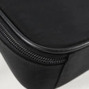 PRADA Hand Bag Nylon Leather 2way Black Silver Auth bs28384-20